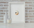 striped nautilus shell wall art